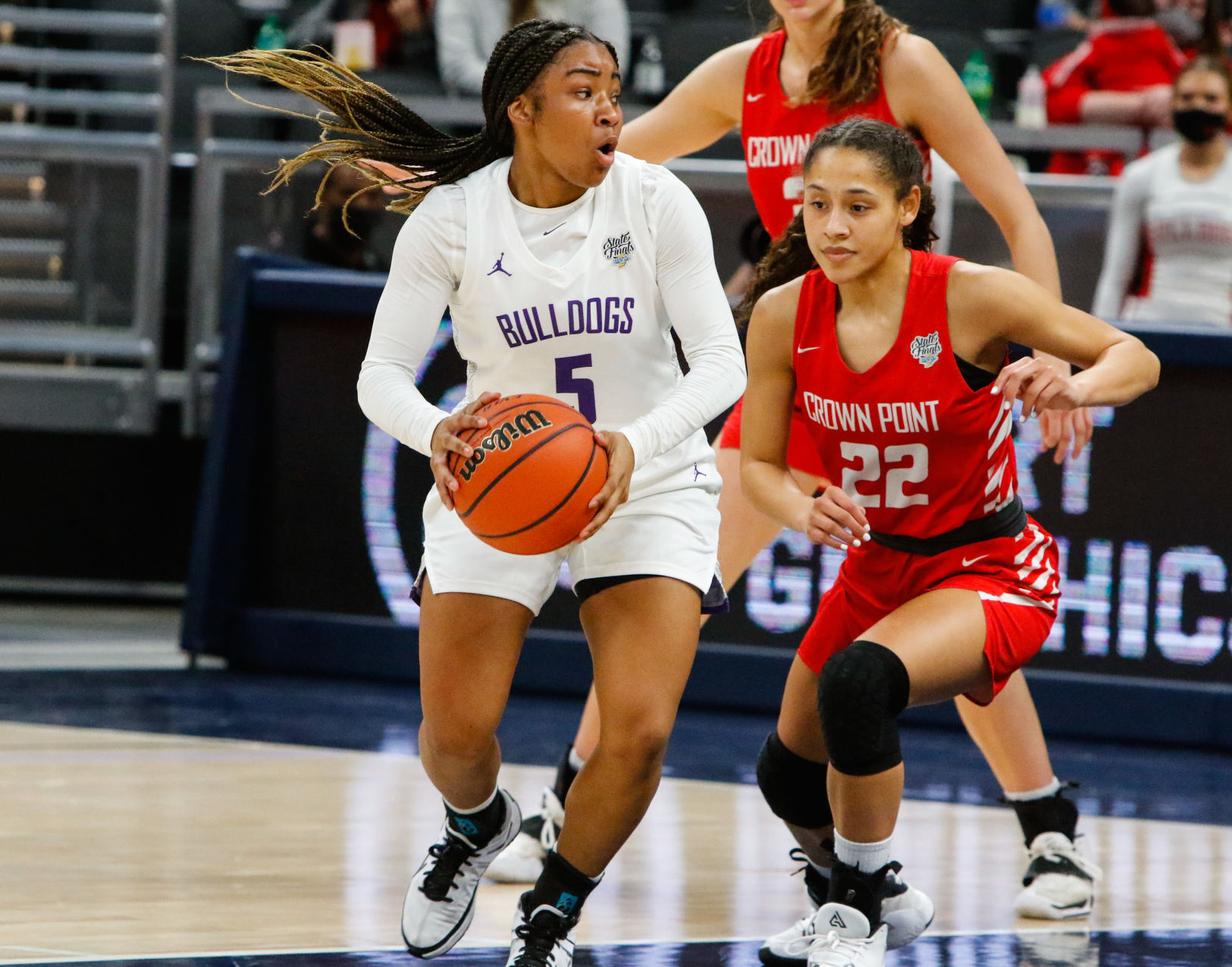 Gallery: 4A girls basketball state final - Crown Point vs. Brownsburg